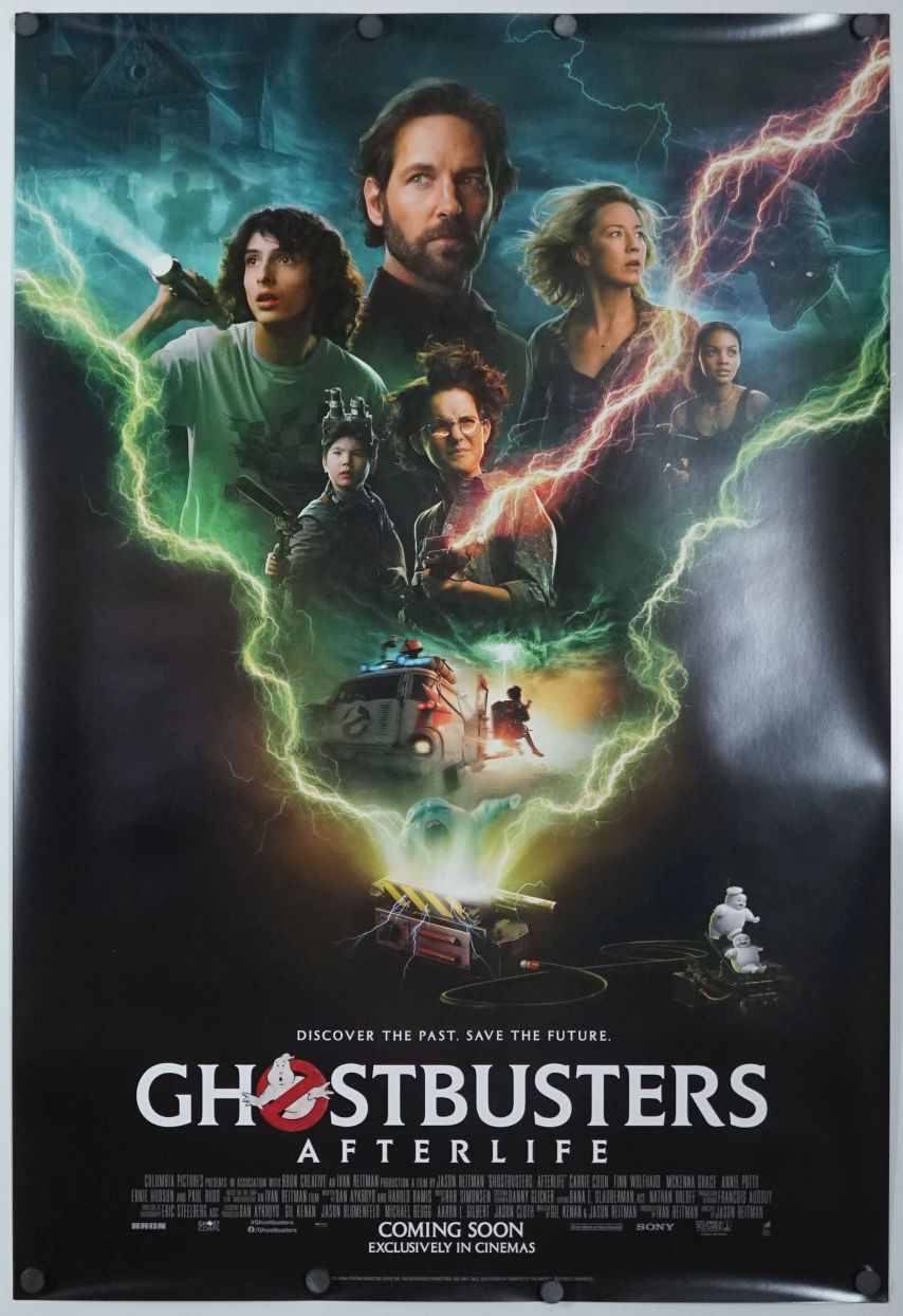 ブラック・デューク　USオリジナル映画ポスター GhostbustersAfterlifeINTLFinal