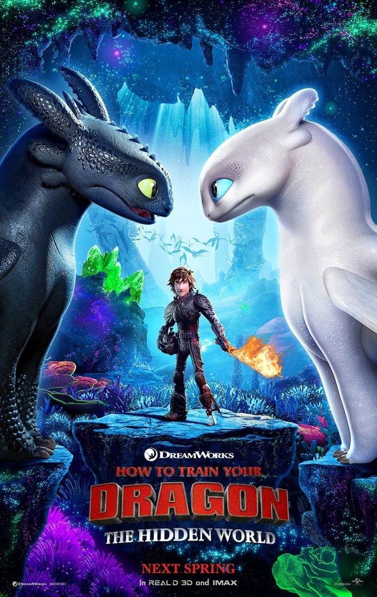 How To Train Your Dragon 3 Hidden World - original movie poster 27x40