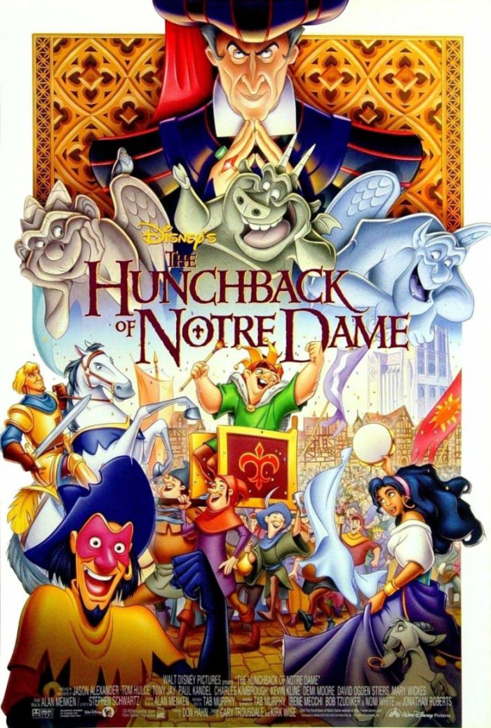 Hunchback of Notre Dame - original DS movie poster - D/S 27x40 Disney