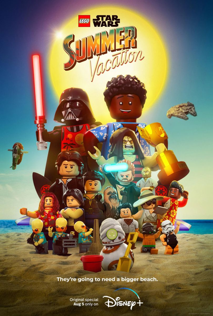 Lego Star Wars Summer Vacation original DS movie poster 27x40 D/S 2022