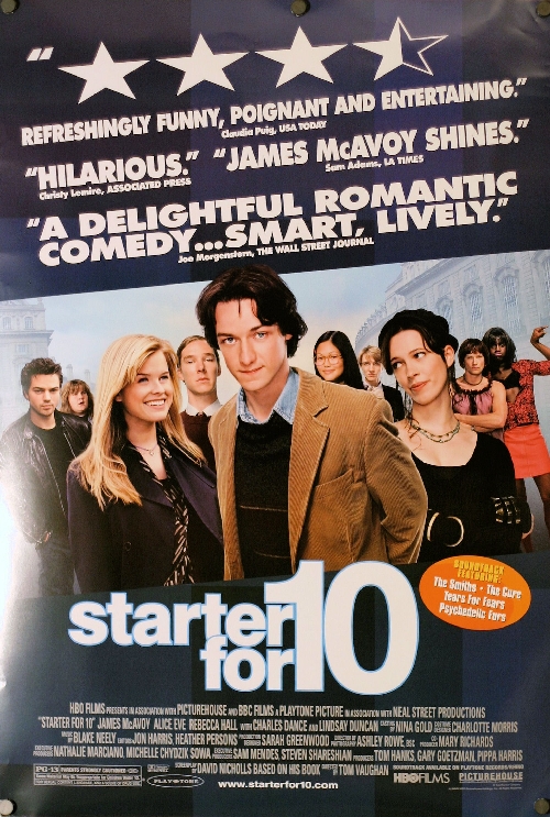 Starter For 10 original DS movie poster Review style eBay