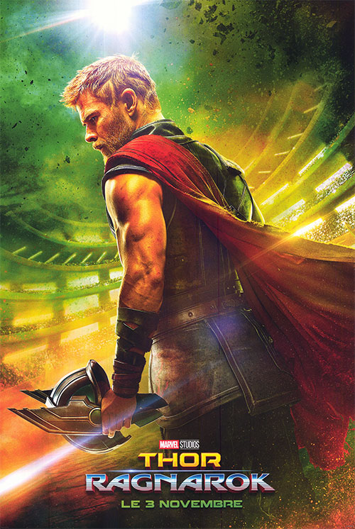 Thor Ragnarok - original DS movie poster 27x40 Advance - Avengers