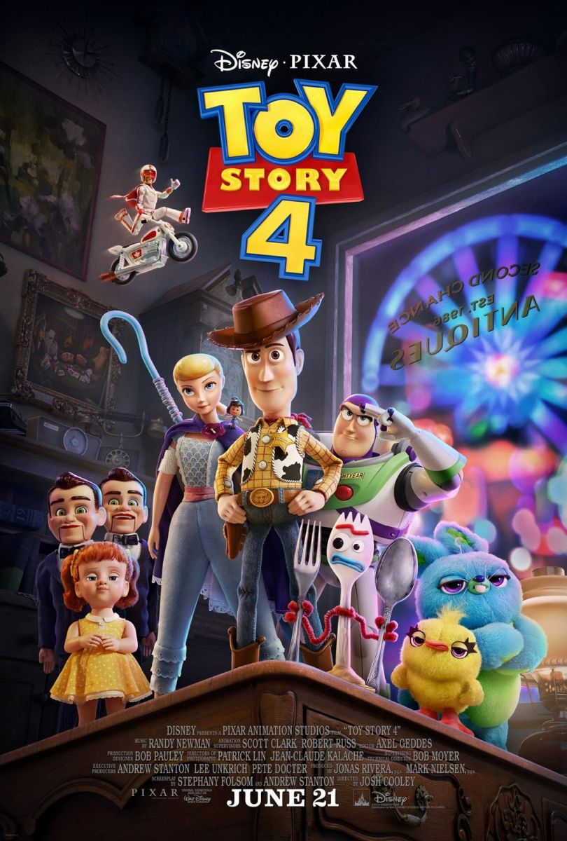 その他 PIXAR TOY STORY POSTER FIGURE Toy Story 4 - original DS movie poster 27x40 D/S US Final